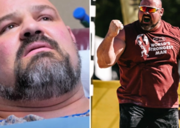 Brian Shaw in the hospital