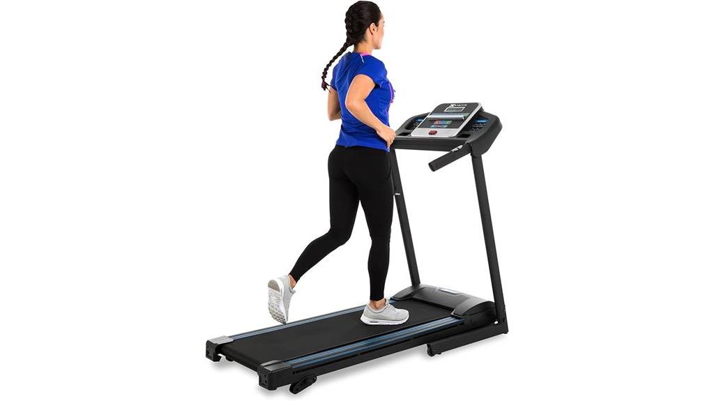 compact folding treadmill for xterra fitness