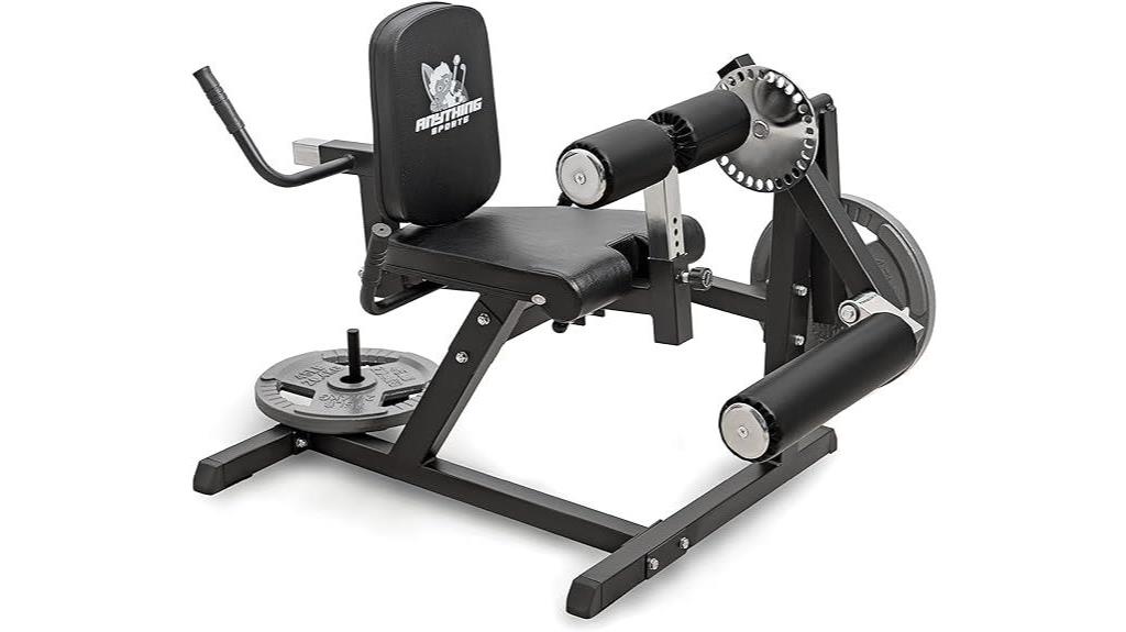 versatile leg exercise machine