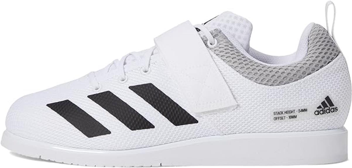 adidas weightlifting sneaker details