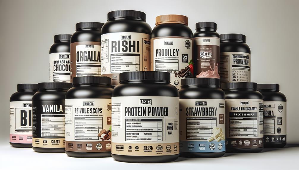 choosing protein powder guide