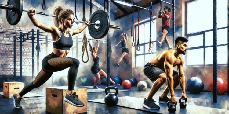 comparing crossfit and gym workouts