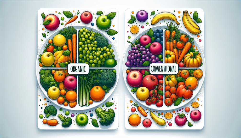 comparing nutritional content variations