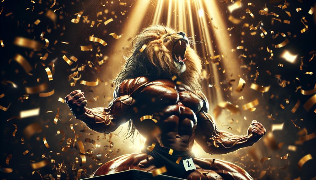 mr olympia champion s lion like triumph