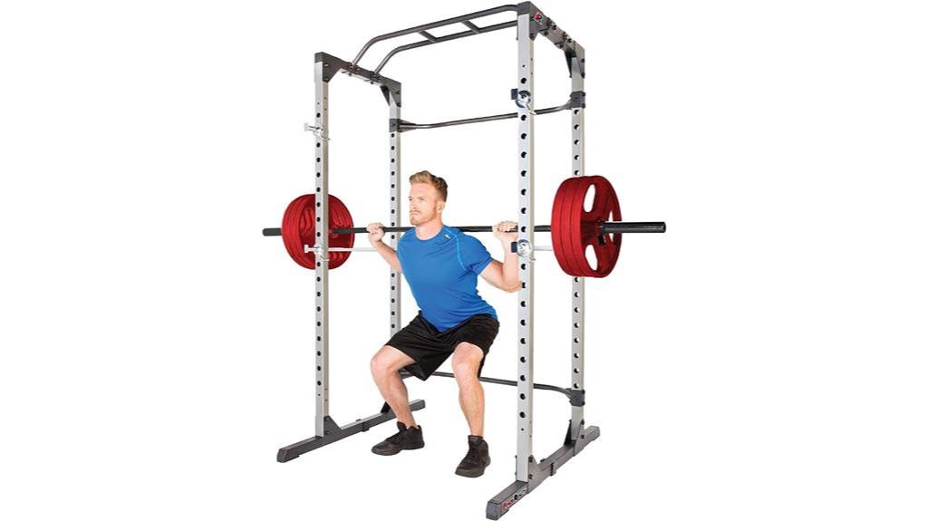 powerful squat rack cage