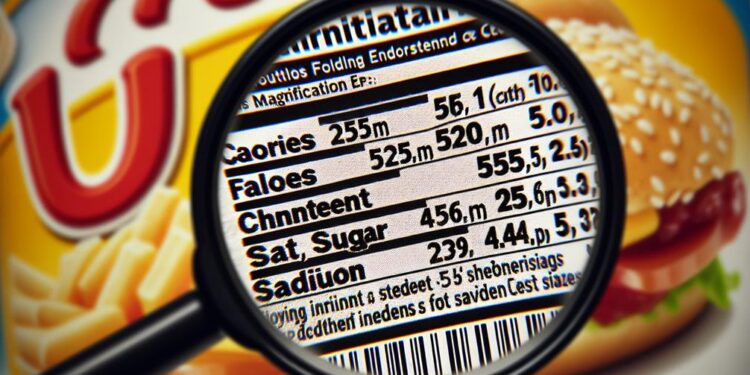 understanding food label information