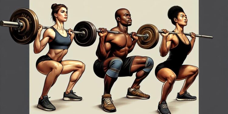 barbell squat variation techniques