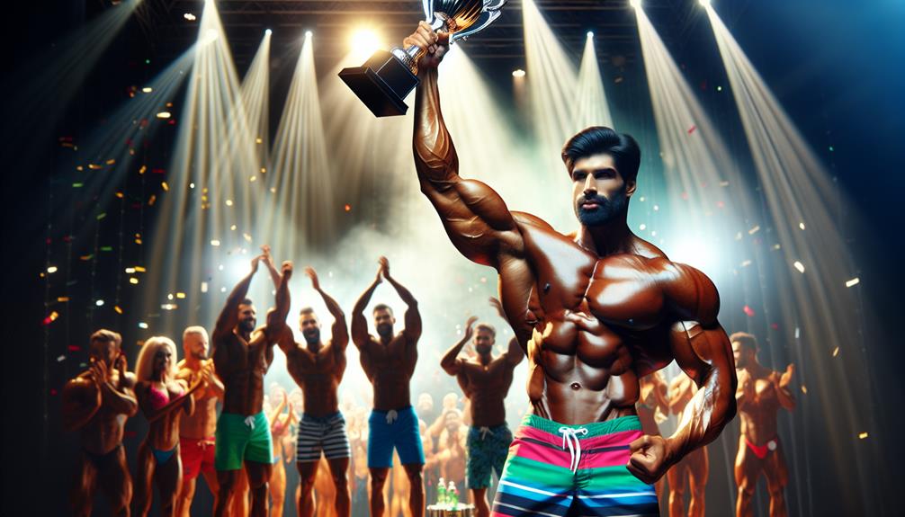bodybuilding competition winner announced