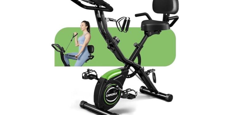 compact and convenient exercise bike