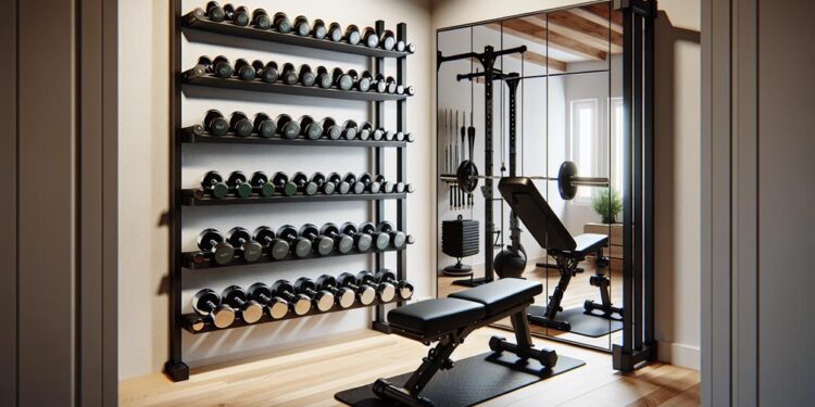 optimizing home gym layout