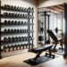 optimizing home gym layout