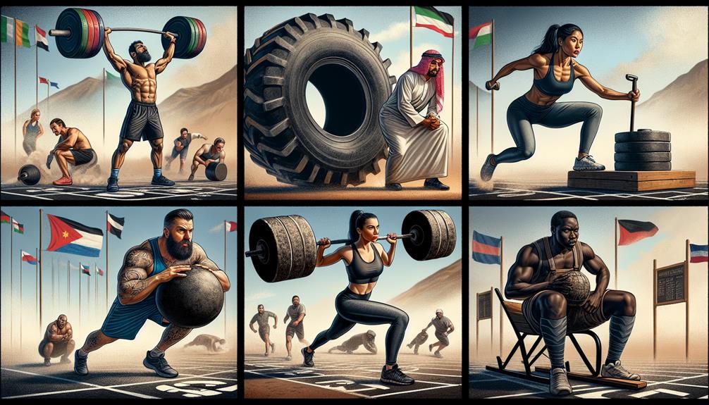 strongman conditioning drills highlighted