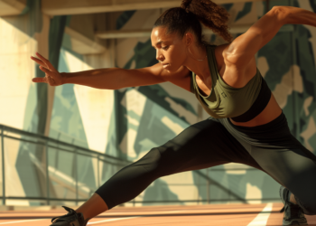 Flexibility training image