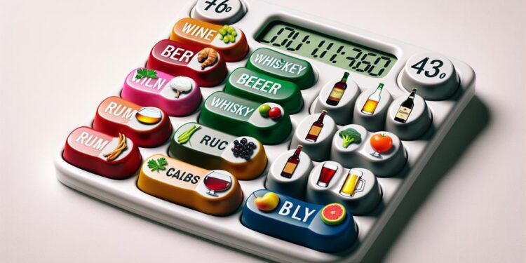 alcohol calories diet impact