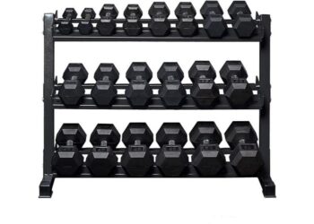 high quality rubber hex dumbbells