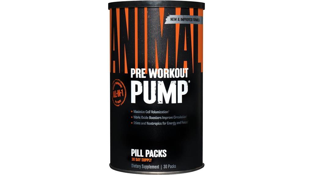 intense preworkout for veins