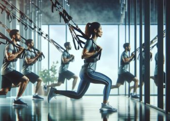 leg training with suspension