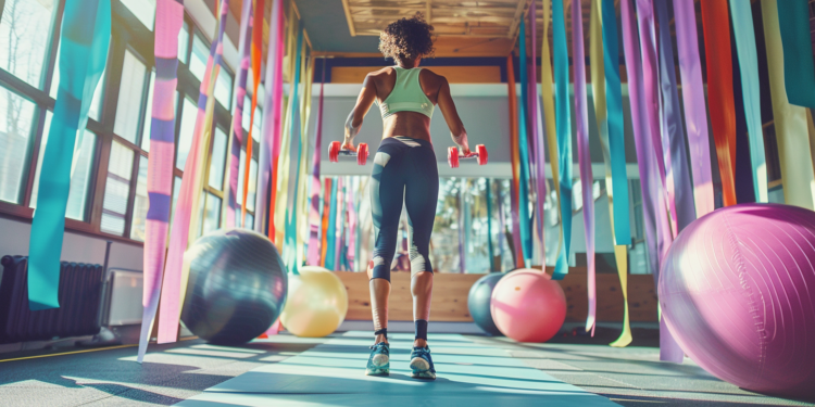 Circuit training image
