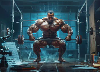 Barbell overhead image