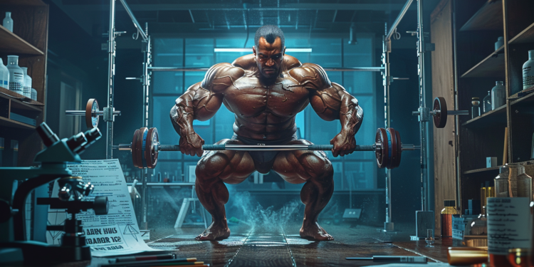 Barbell overhead image