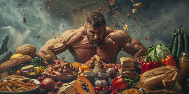 Bodybuilder Struggling image