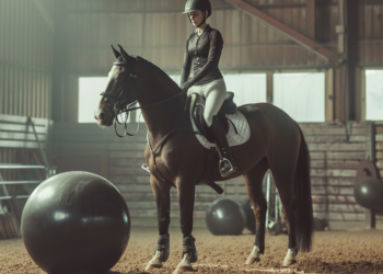 Rider performing image