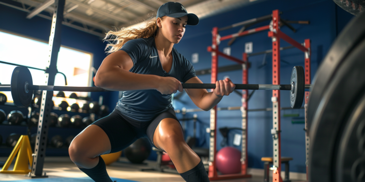 Softball player image