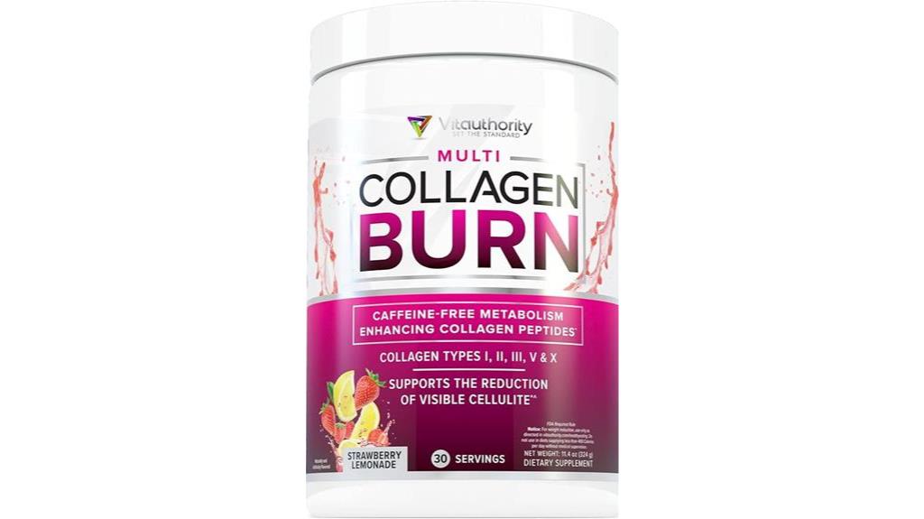 collagen supplement for burning