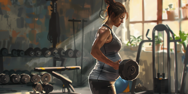 Pregnancy Bodybuilding image