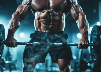 Muscular Bodybuilder Image