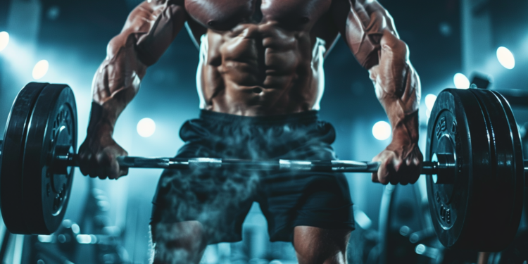 Muscular Bodybuilder Image