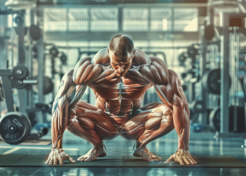 Muscular Athlete Image