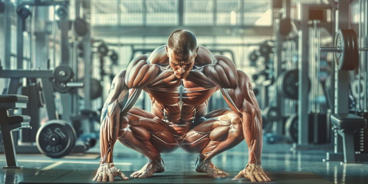 Muscular Athlete Image