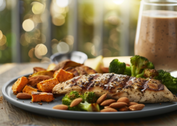 Post workout meal image