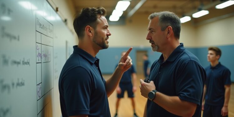 coaches discuss competition strategies